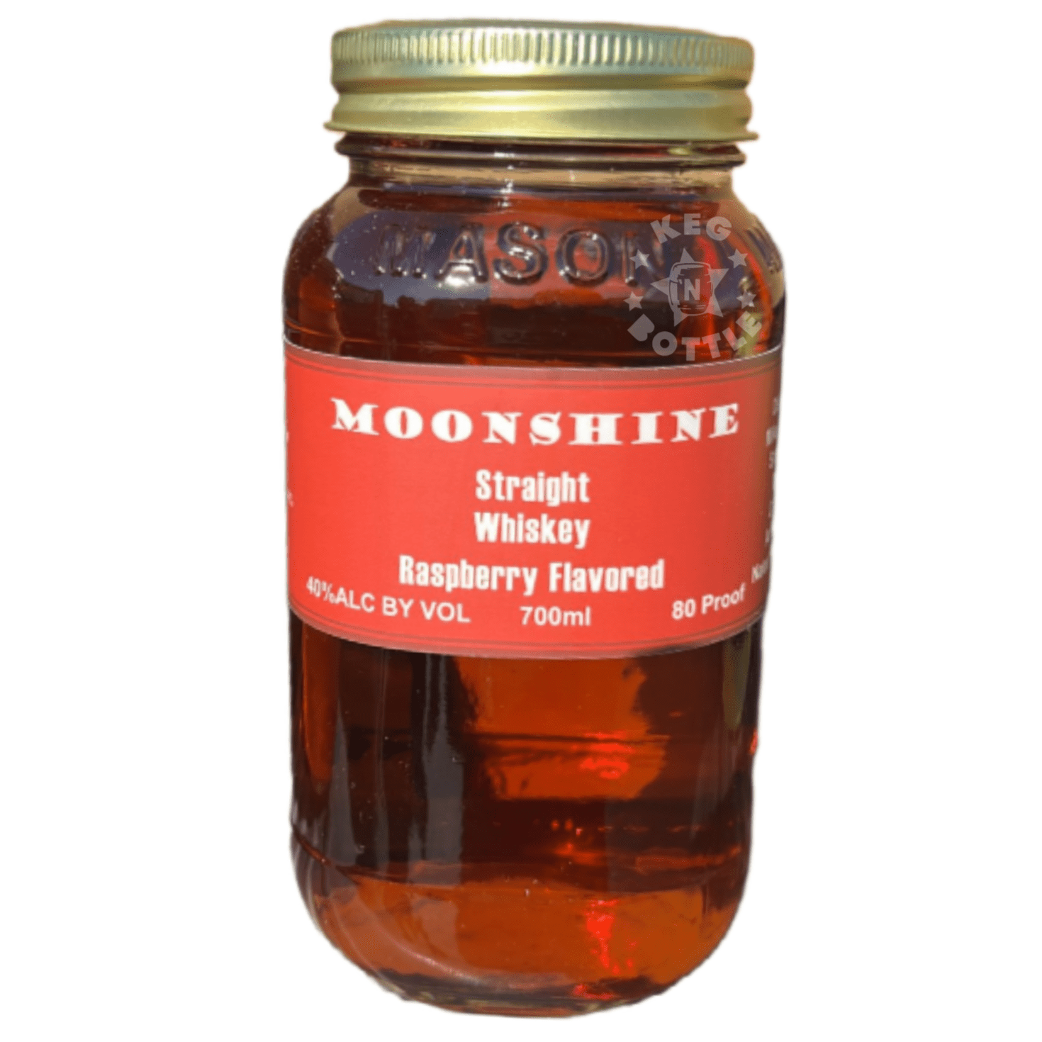 Moonshine Straight Whiskey Raspberry (700 mL)