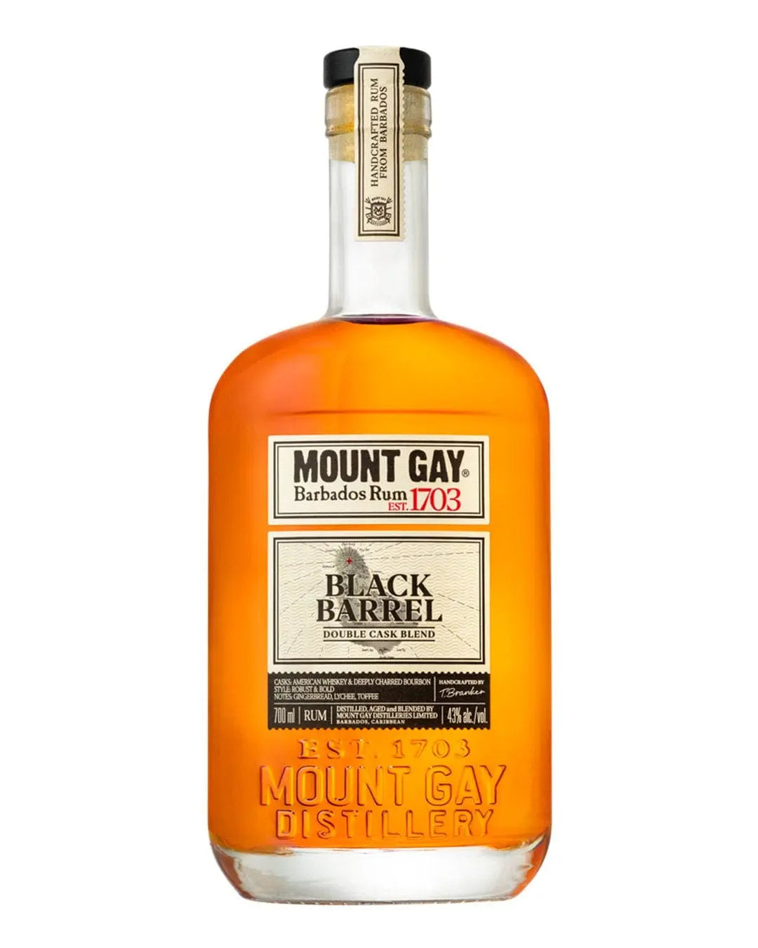 Mount Gay Black Barrel Rum, 70 cl