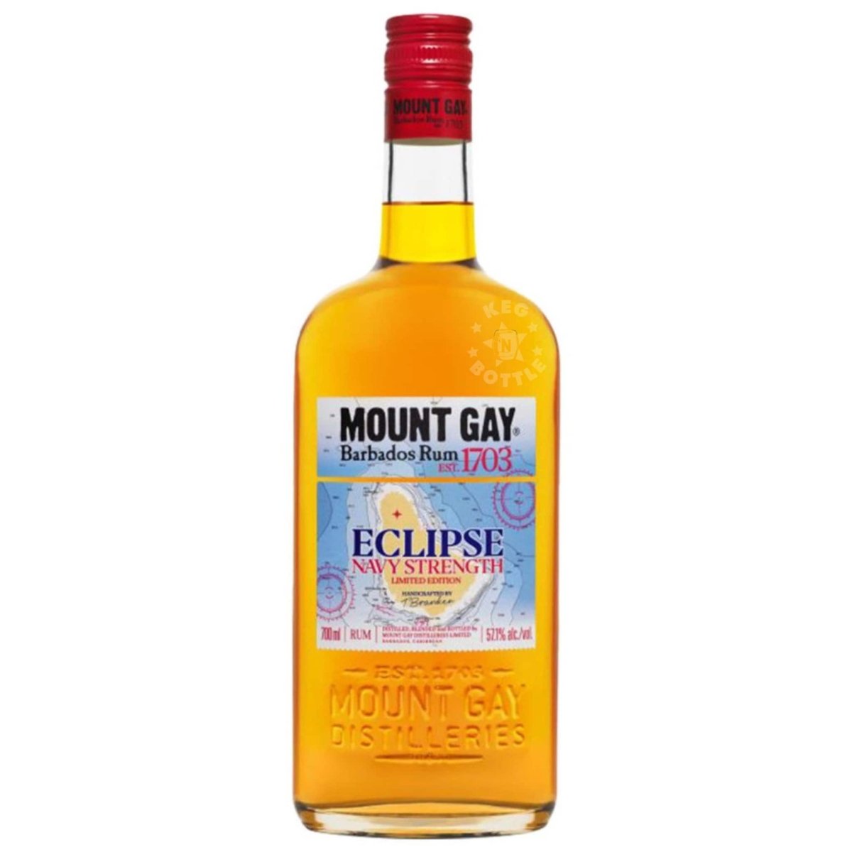 Mount Gay Eclipse Navy Strength Barbados Rum (700 mL)
