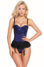 Skirted Lace Bustier Set