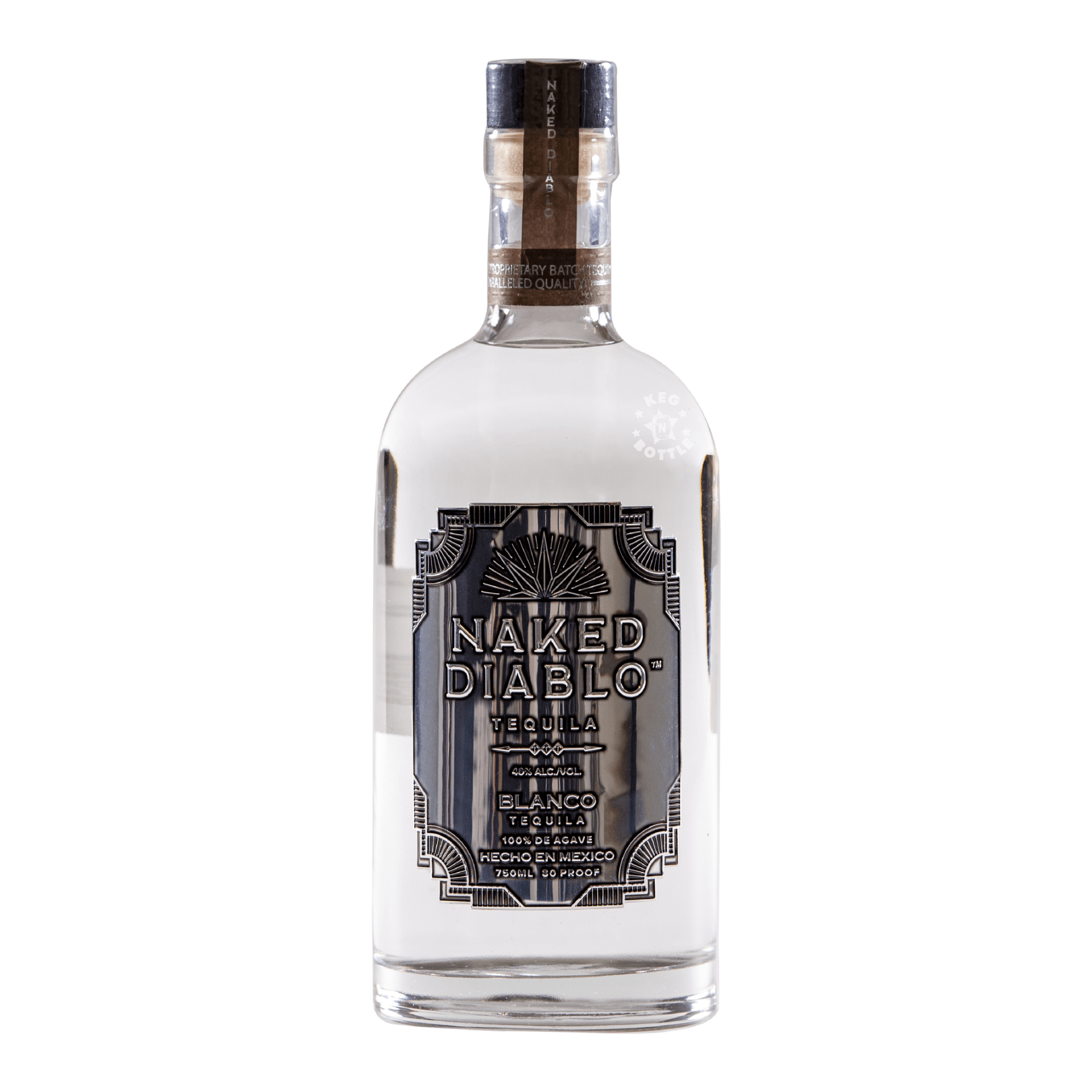 Naked Diablo Tequila Blanco (750 ml)