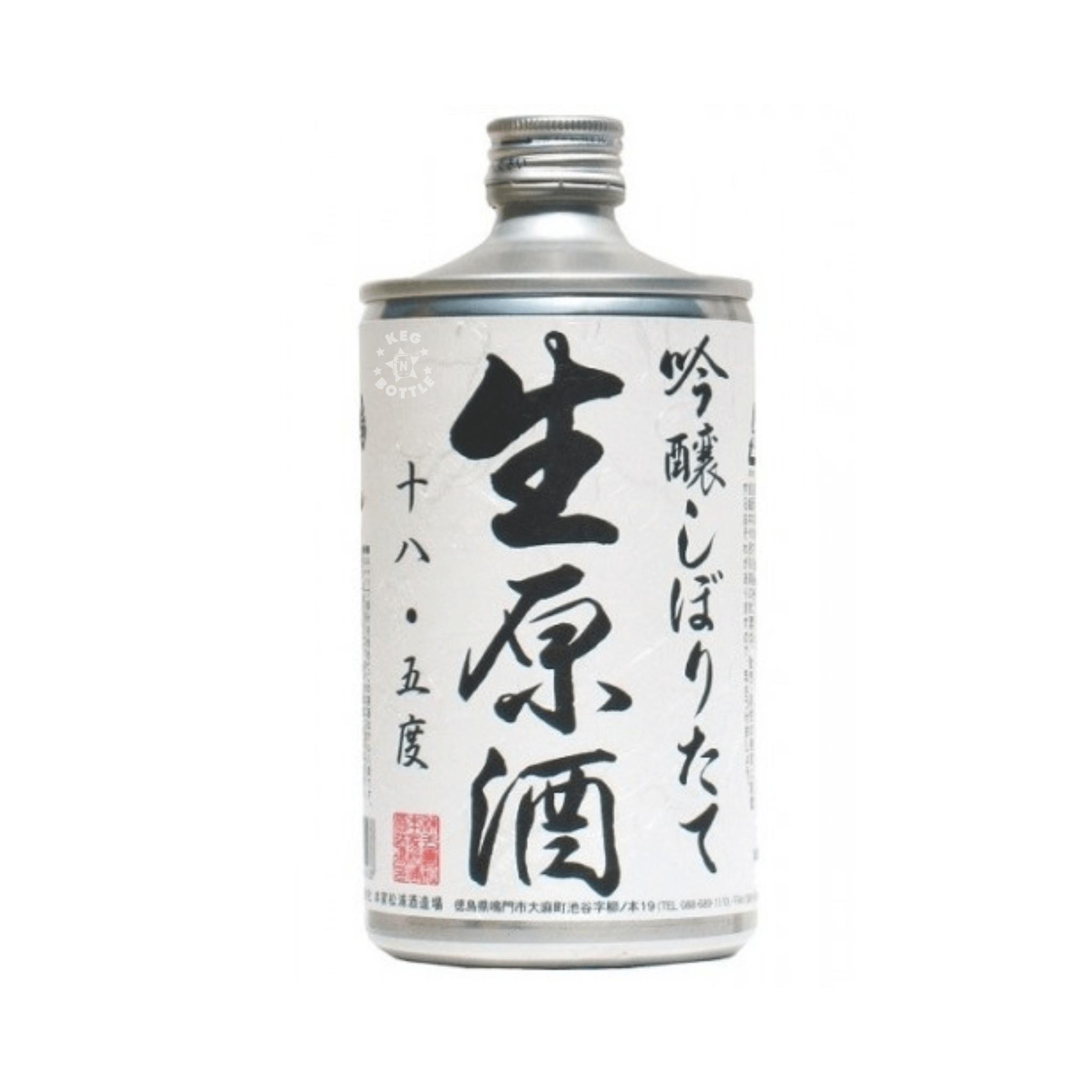 Narutotai Ginjo Nama Genshu Sake (720 ml)