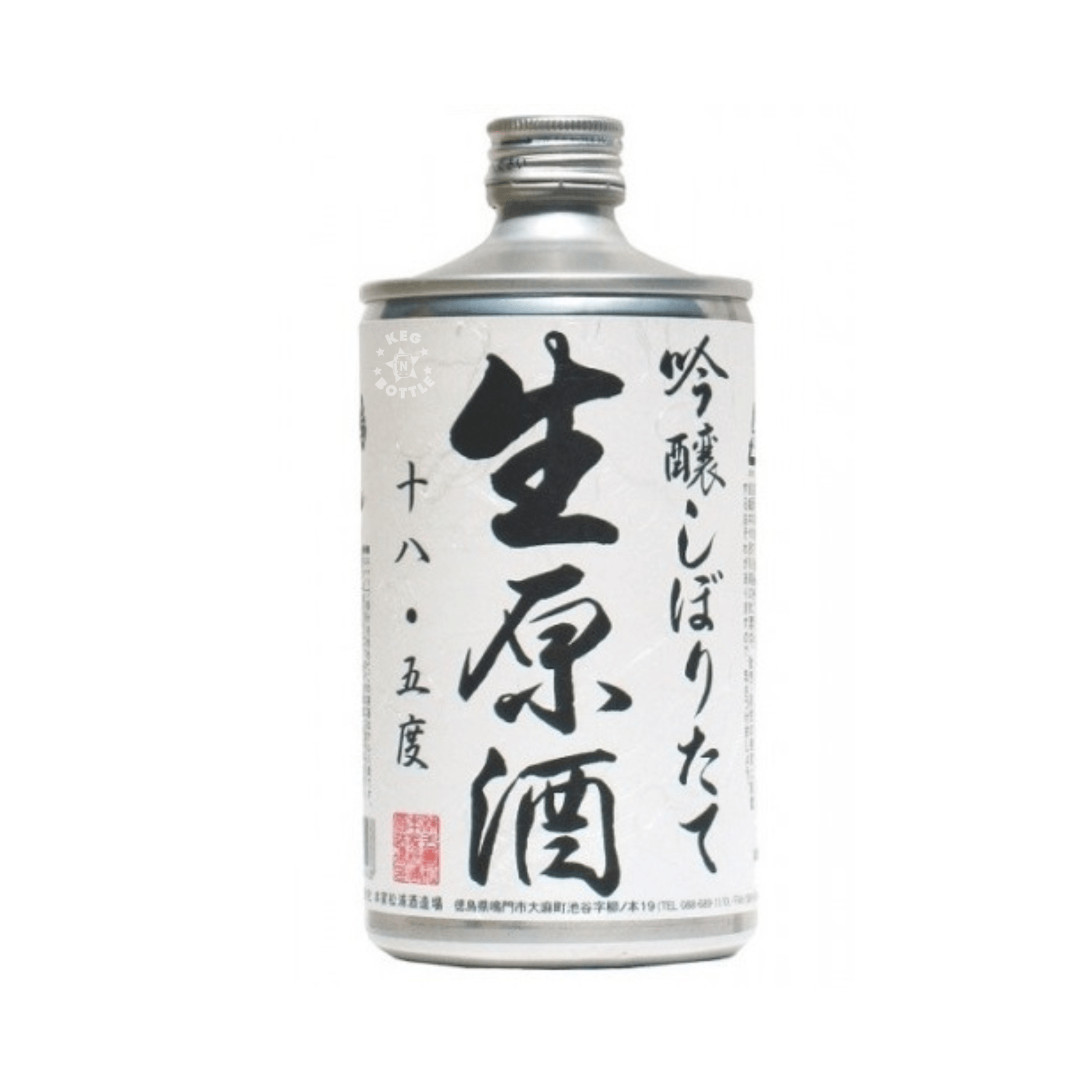 Narutotai Ginjo Nama Genshu Sake (720 ml)