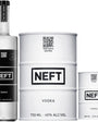 NEFT Vodka Bundle (750 ml Bottle + 750 ml Barrel + 100 ml Mini Barrel)