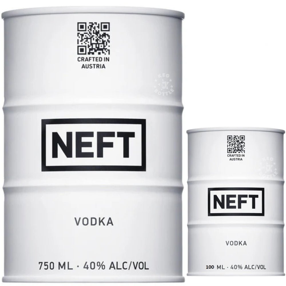 NEFT Vodka Mini Barrel Bundle (750 ml + 100 ml)