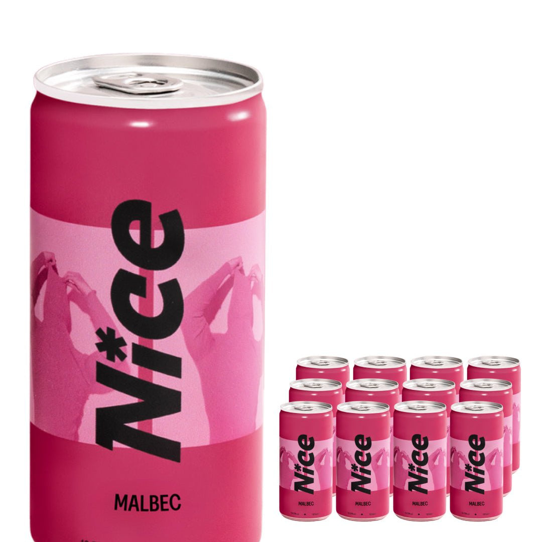 Nice Malbec Can Multipack, 12 x 187 ml