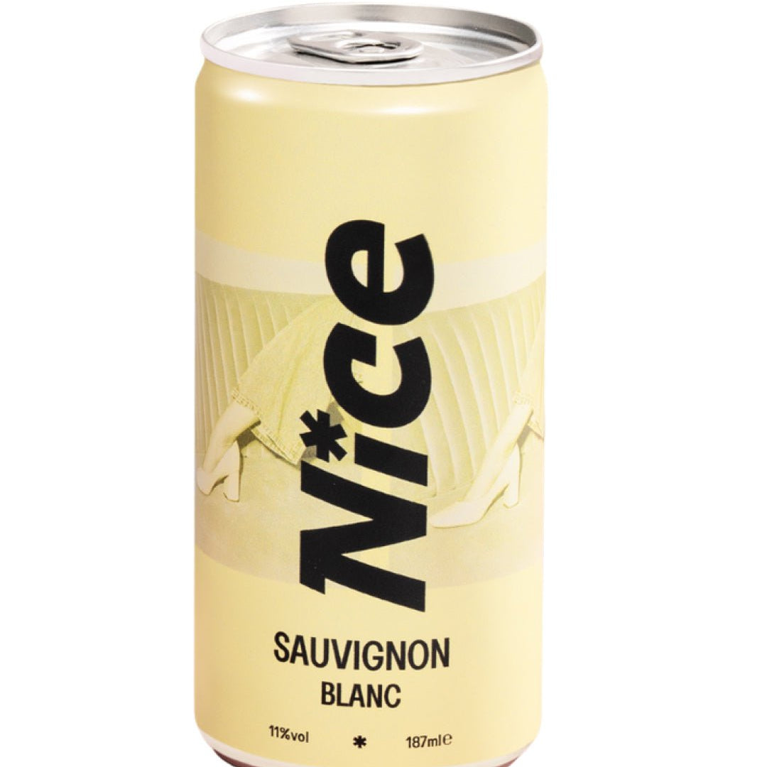 Nice Sauvignon Blanc White Wine Can, 187 ml
