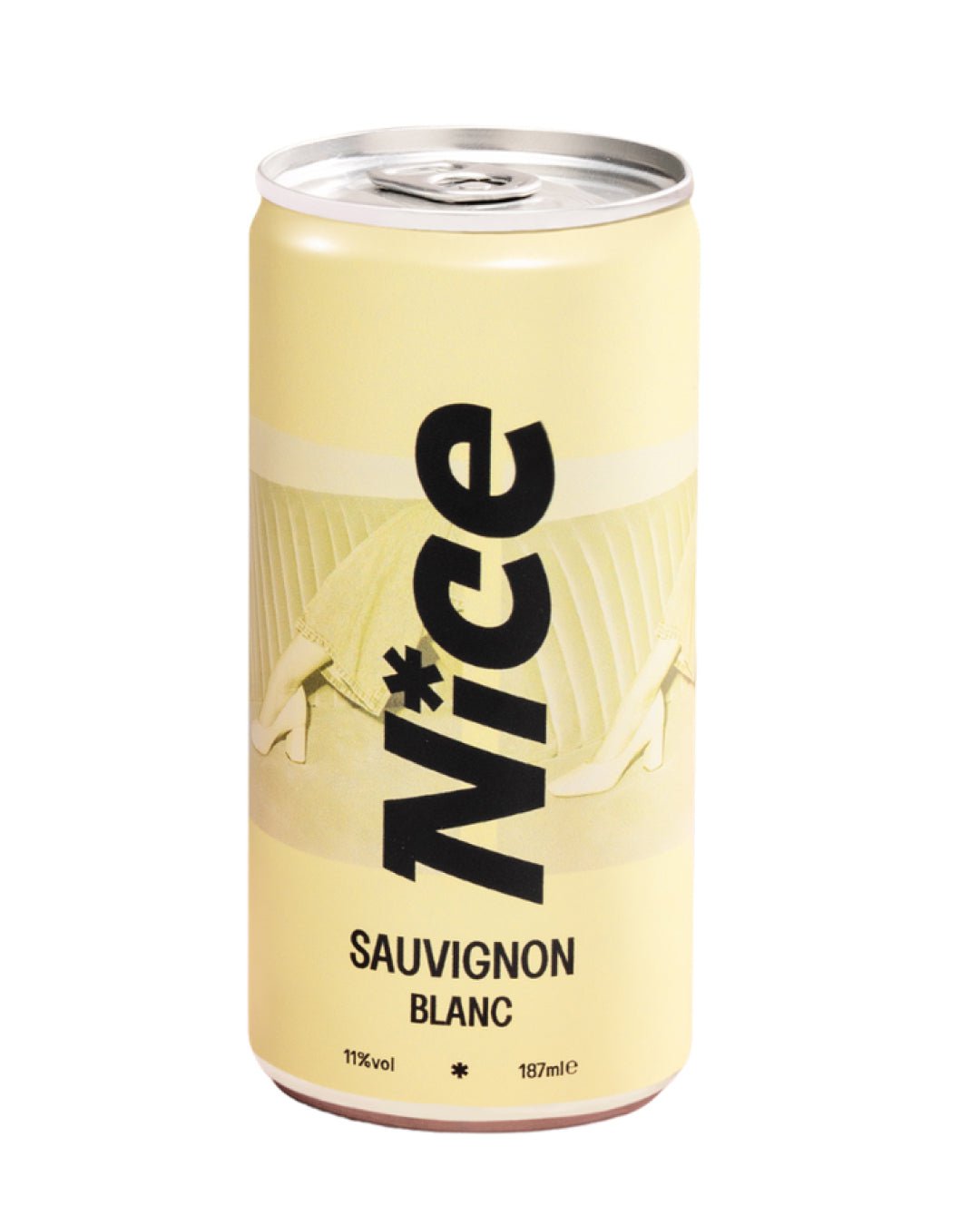 Nice Sauvignon Blanc White Wine Can, 187 ml