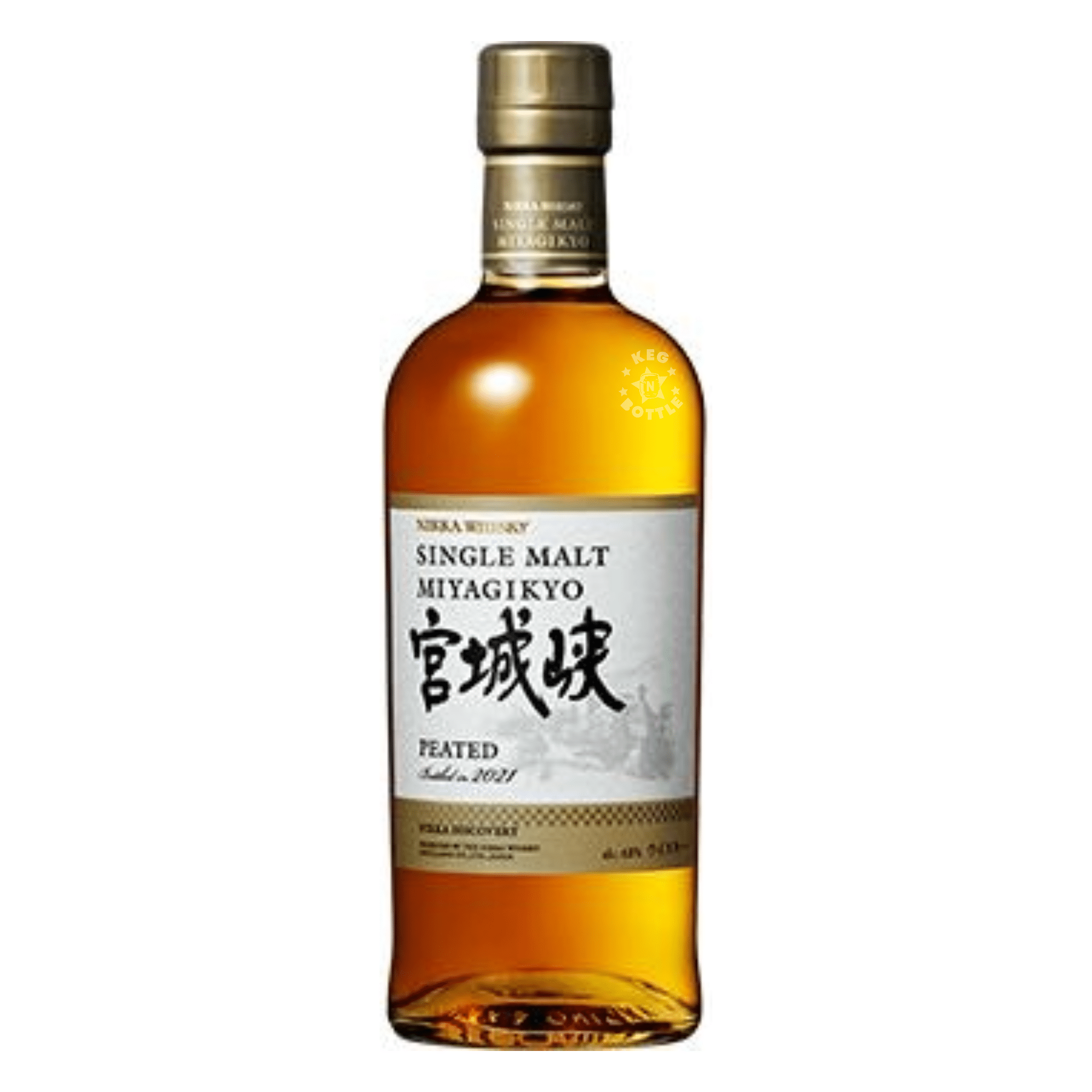 Nikka Miyagikyo 2021 Peated Single Malt Japanese Whiskey Discontinued (750 ml)