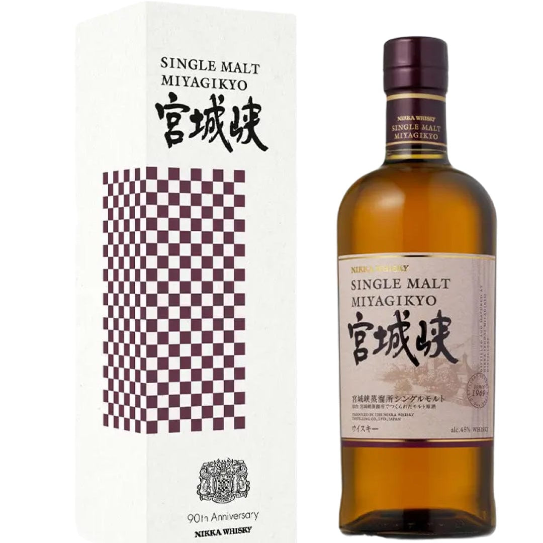 Nikka Miyagikyo Single Malt  90th Anniversary Japanese Whisky, 70 cl