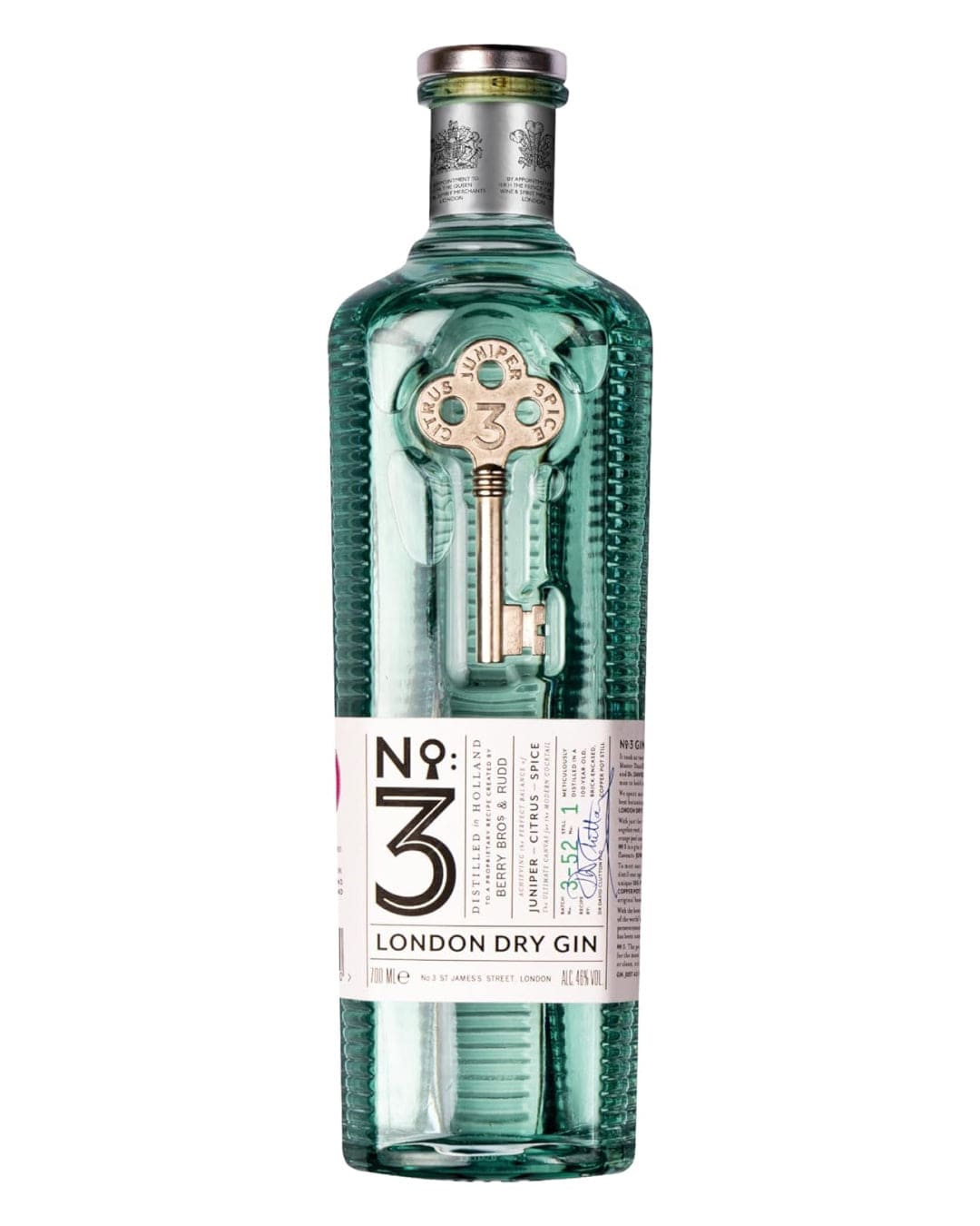 No. 3 London Dry Gin, 70 cl