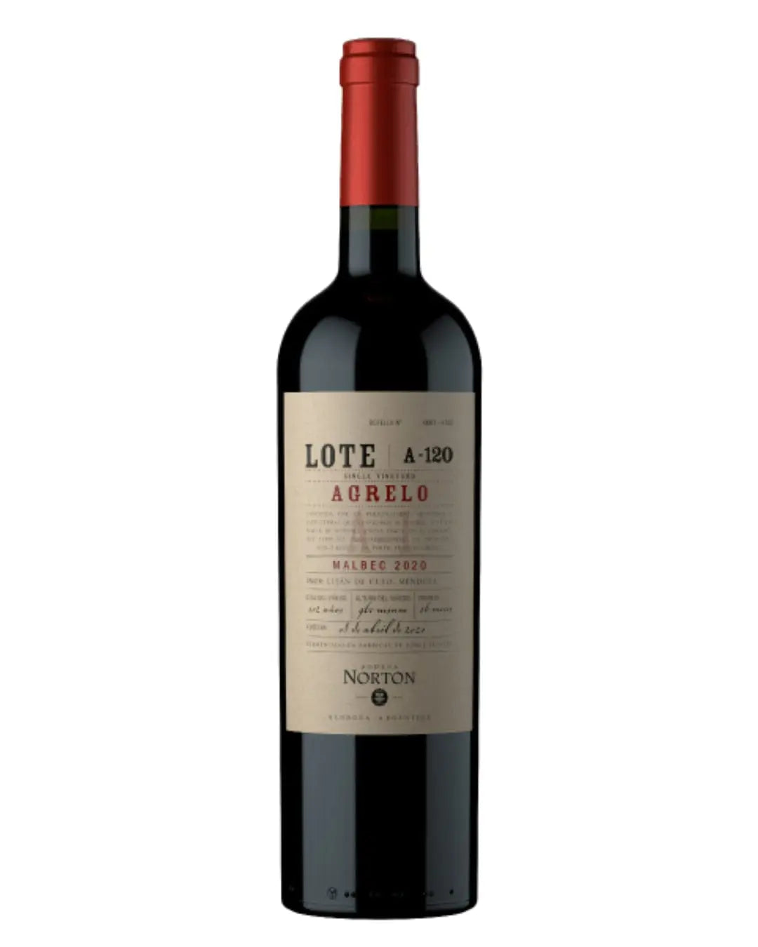 Norton Lote A-120 Single Vineyard Malbec, 75 cl