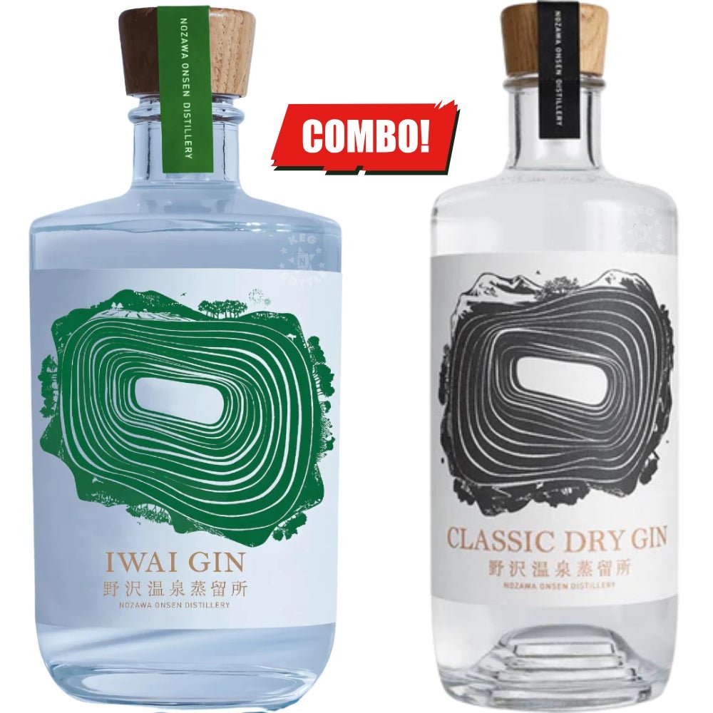 Nozawa Gin Combo Pack – Classic Dry & Iwai (2 x 750 ml)