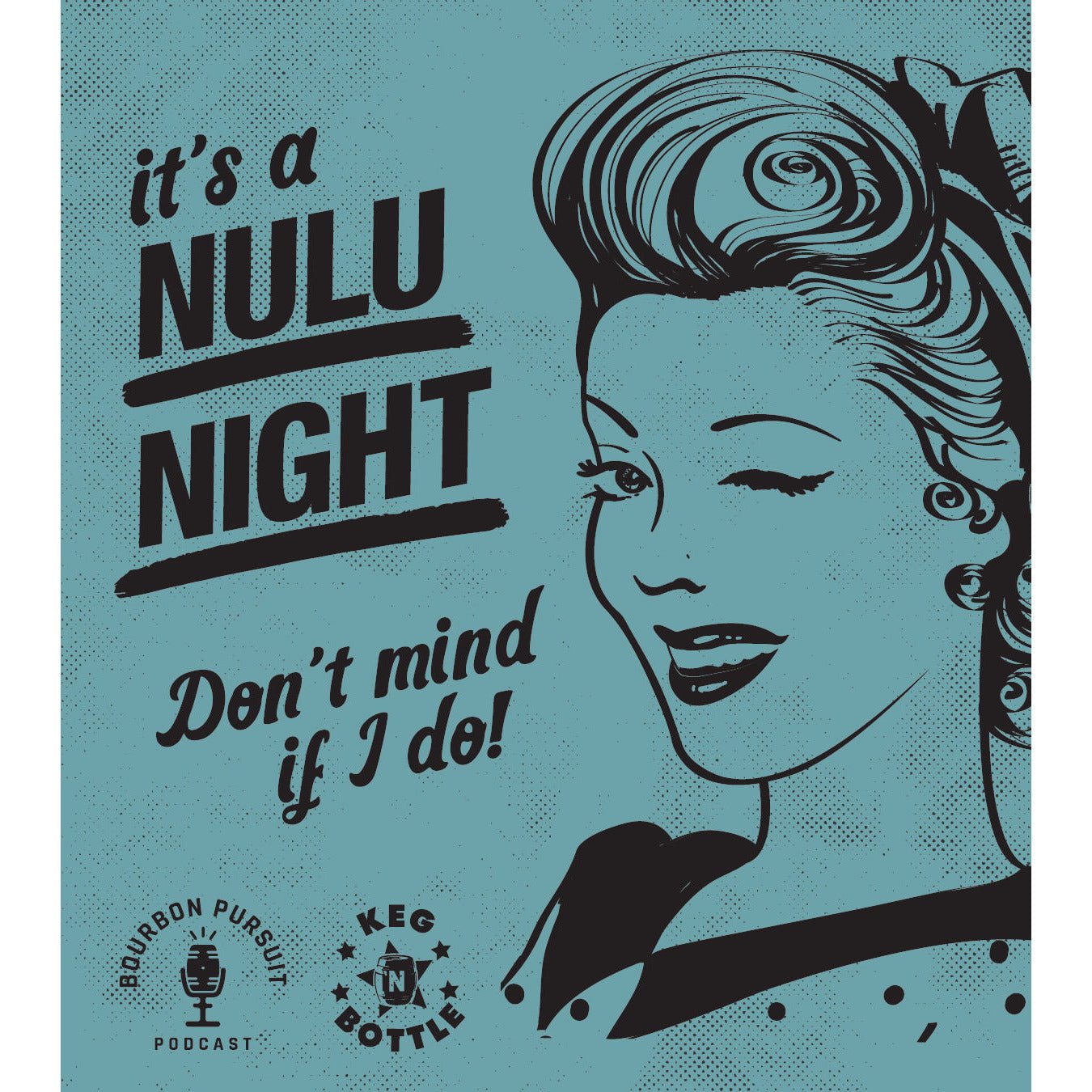 Nulu Single Barrel Bourbon Whiskey (NULU NIGHT CH.1) - Bourbon Pursuit & Keg N Bottle Private Barrel Pick 750 ml