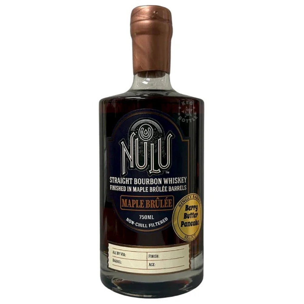 Nulu Straight Bourbon Whiskey Maple Brulee (750 ml)