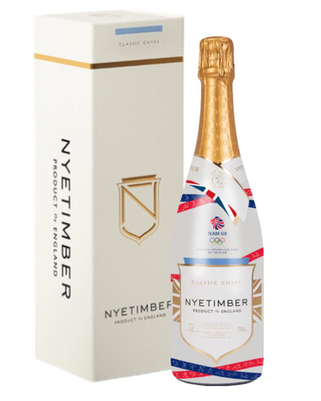 Nyetimber Classic Cuvée Team GB Edition Sparkling Wine, 75 cl
