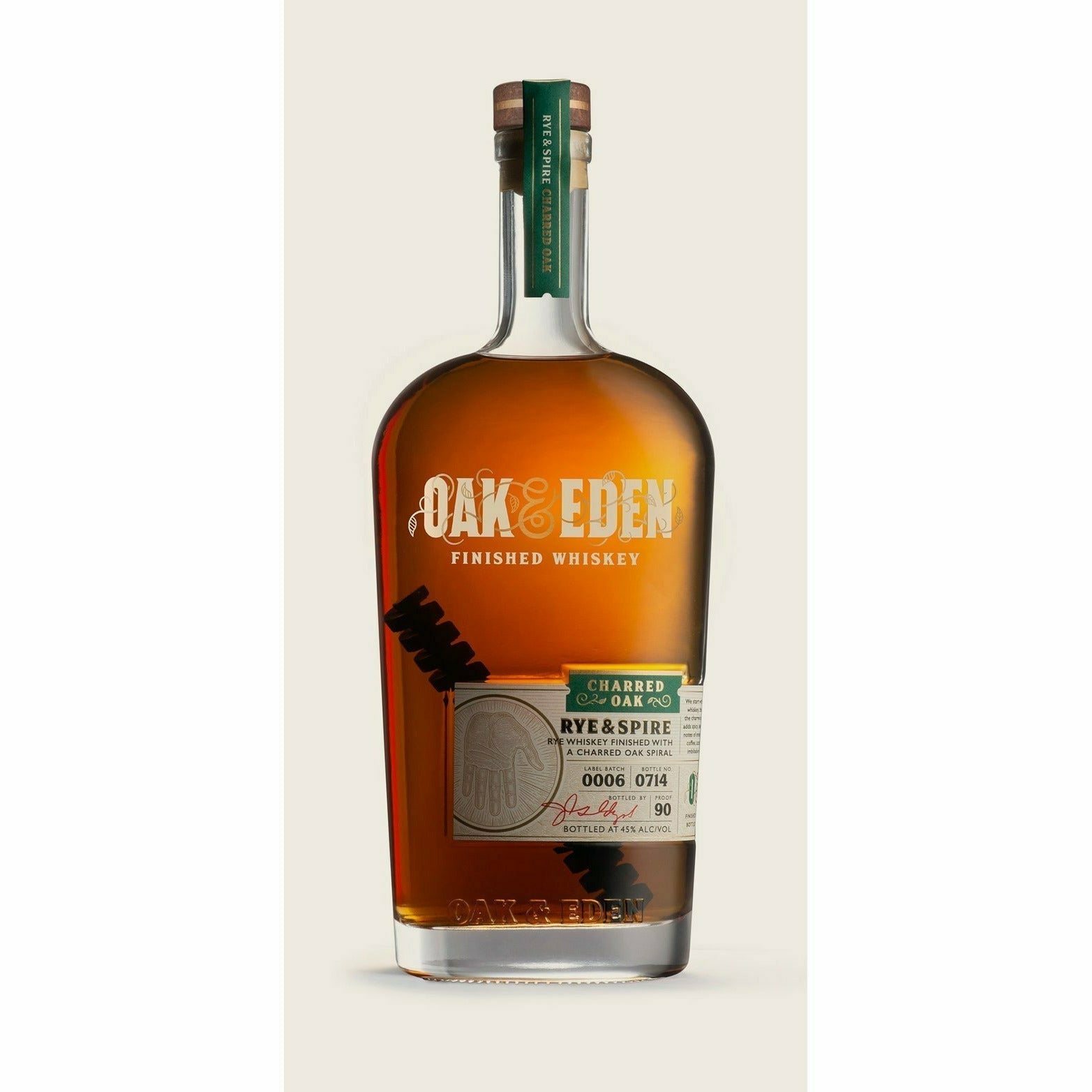 Oak & Eden Rye and Spire Whiskey (750 ml)