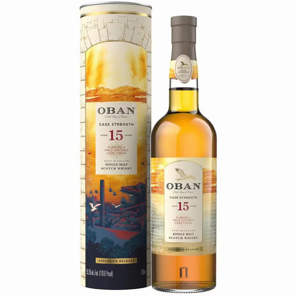 Oban 15 Year Cask Strength Single Malt Scotch Whisky (750 ml)