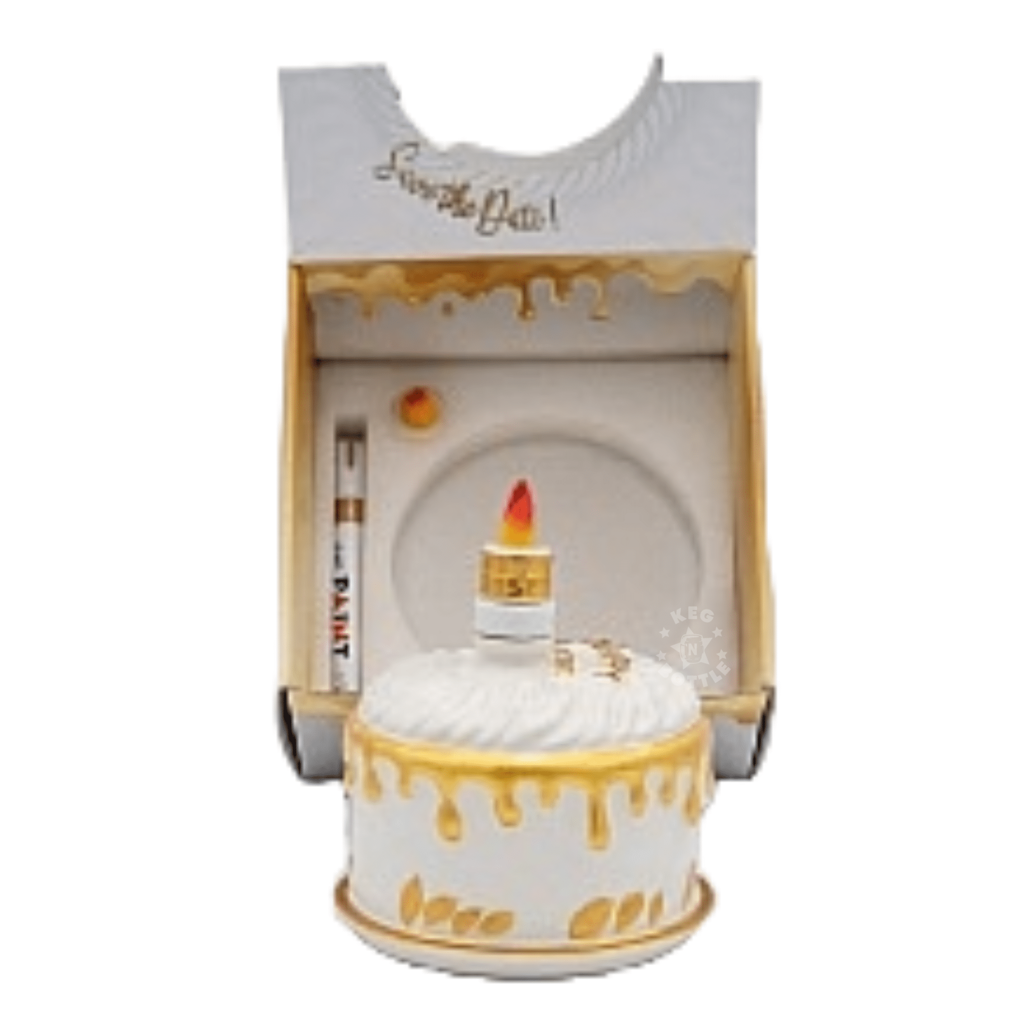 Oceano Azul Round White La Cake Vodka (750 ml)