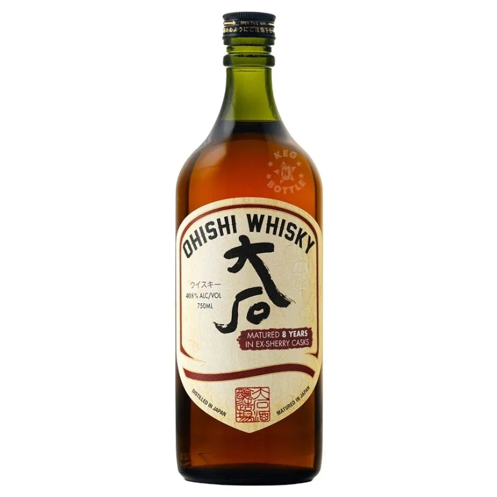 Ohishi 8 Year Ex-Sherry Cask Japanese Whisky (750 ml)