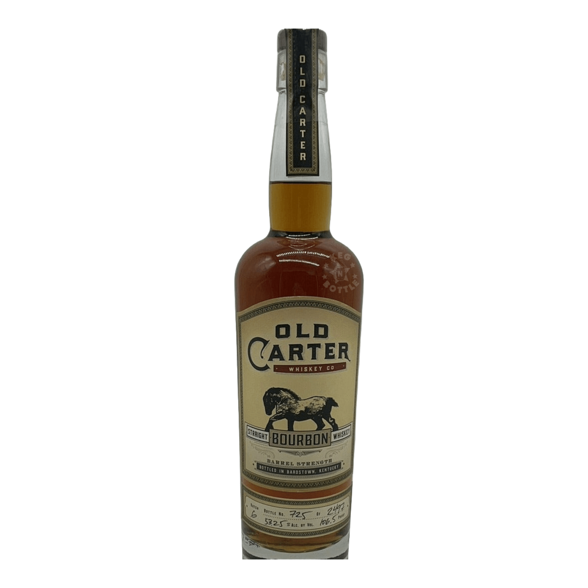 Old Carter Straight Bourbon Whiskey Batch 6, 106.5 Proof (750 ml)