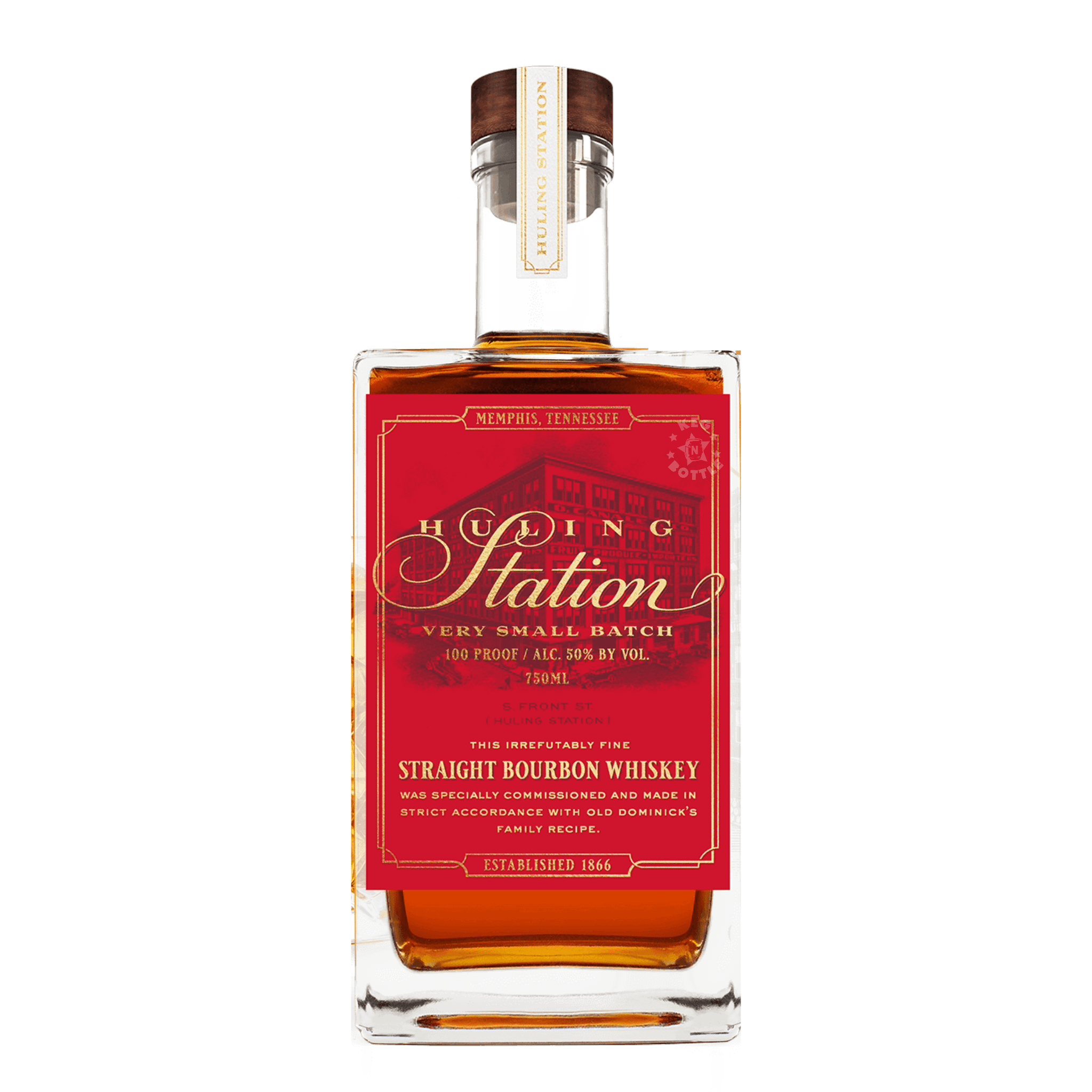 Old Dominick Huling Station Straight Bourbon (750 ml)