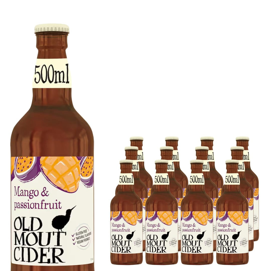 Old Mout Mango & Passionfruit Cider Multipack, 12 x 500 ml