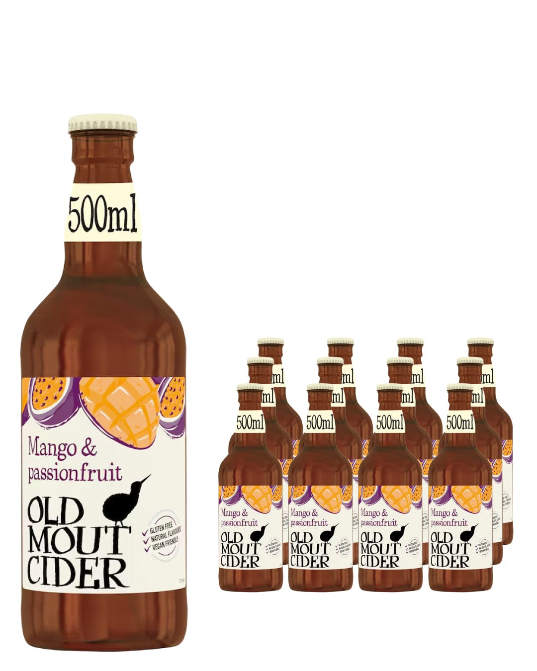 Old Mout Mango & Passionfruit Cider Multipack, 12 x 500 ml