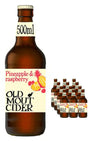 Old Mout Pineapple & Raspberry Cider Multipack, 12 x 500 ml