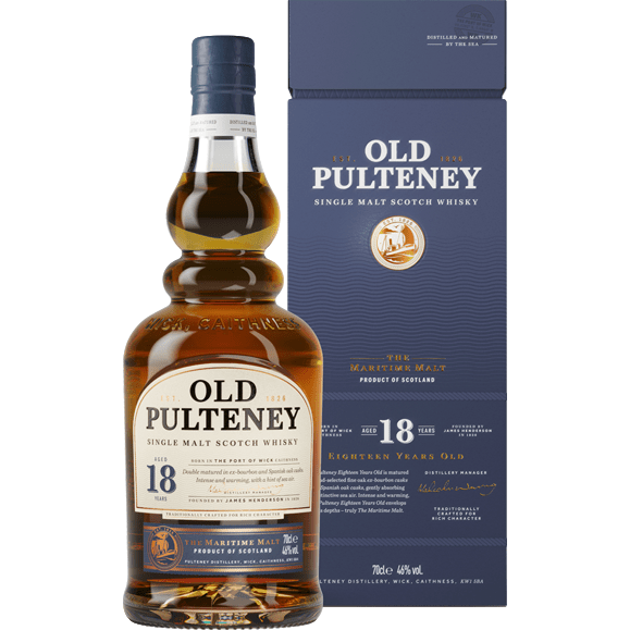 Old Pulteney 18 Year Single Malt Scotch Whisky (750 ml)