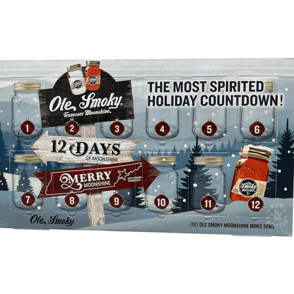 Ole Smoky 12 Days of Moonshine Holiday Pack (12 x 50 ml)