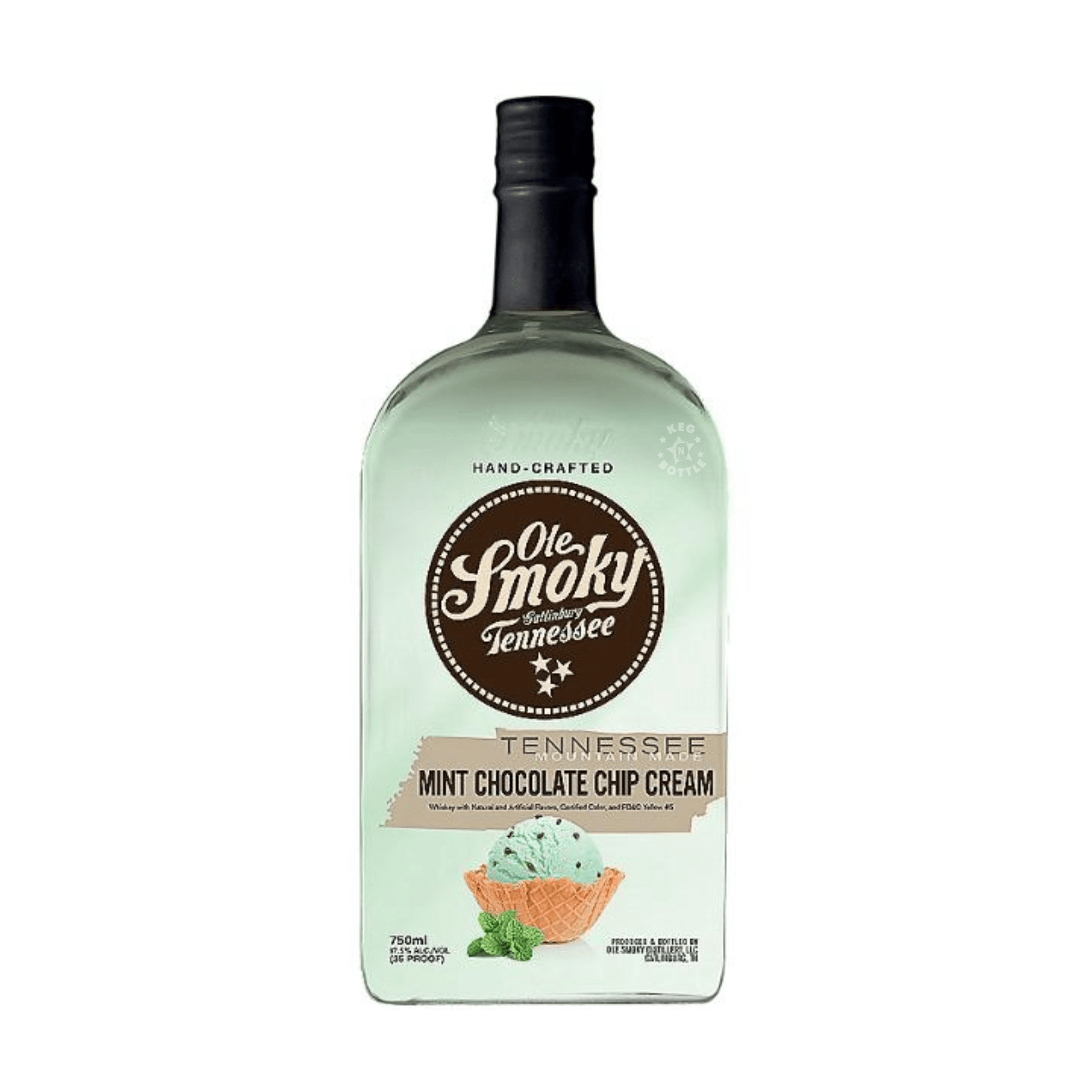 Ole Smoky Mint Chocolate Chip Cream Whiskey (750 mL)