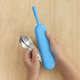 Omiebox - OmiePod UP Azure Silicone Fork and Spoon Set