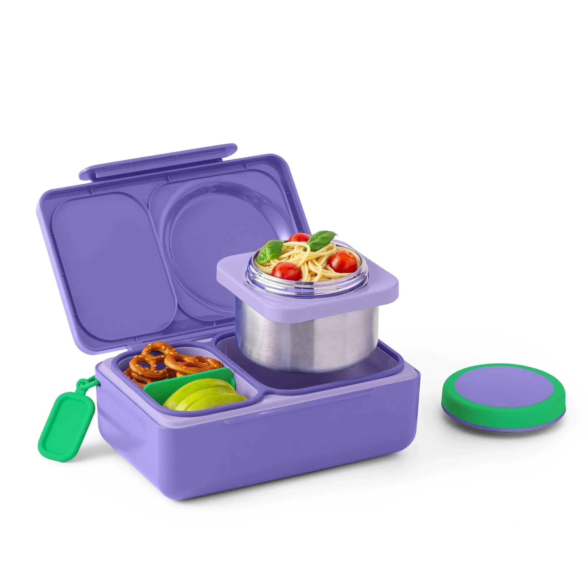 Omiebox - UP Heat Insulated 2nd Generation Galaxy Purple Bento Lunch Box