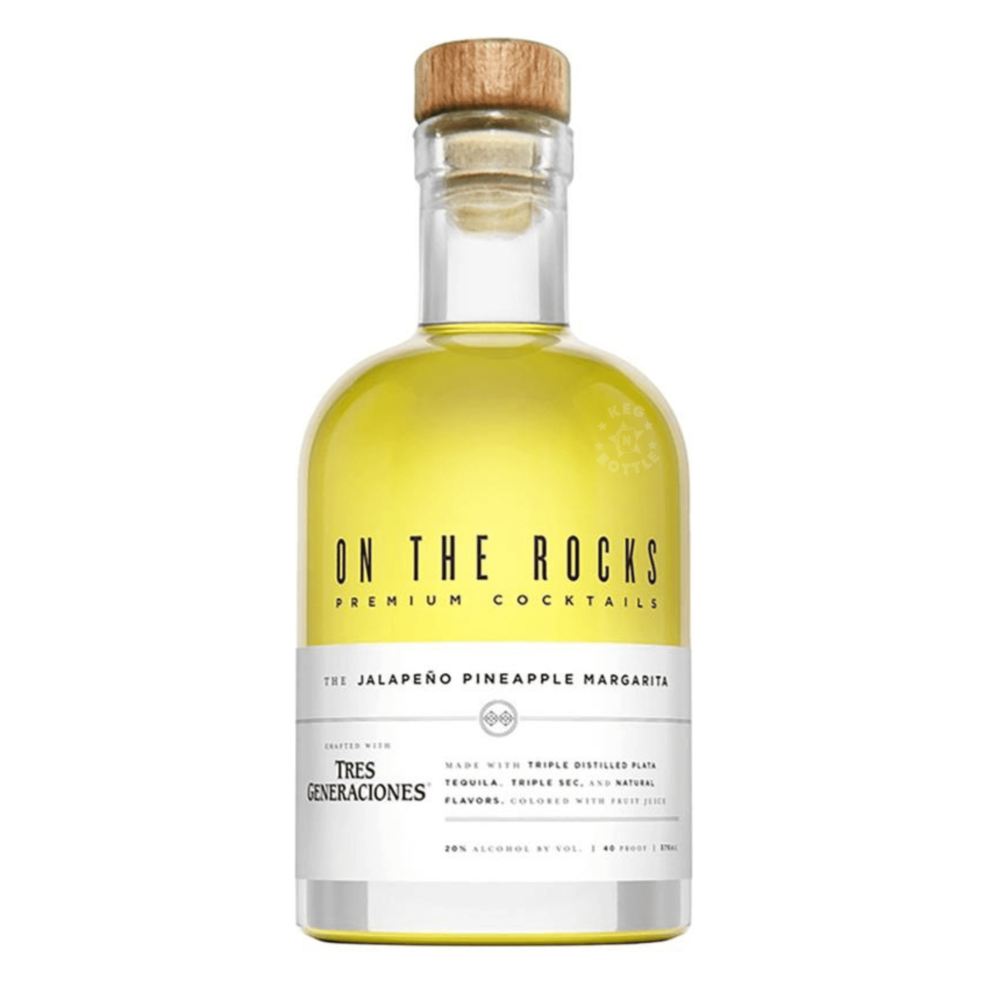 On The Rocks Jalapeno Pineapple Margarita (375 ml)