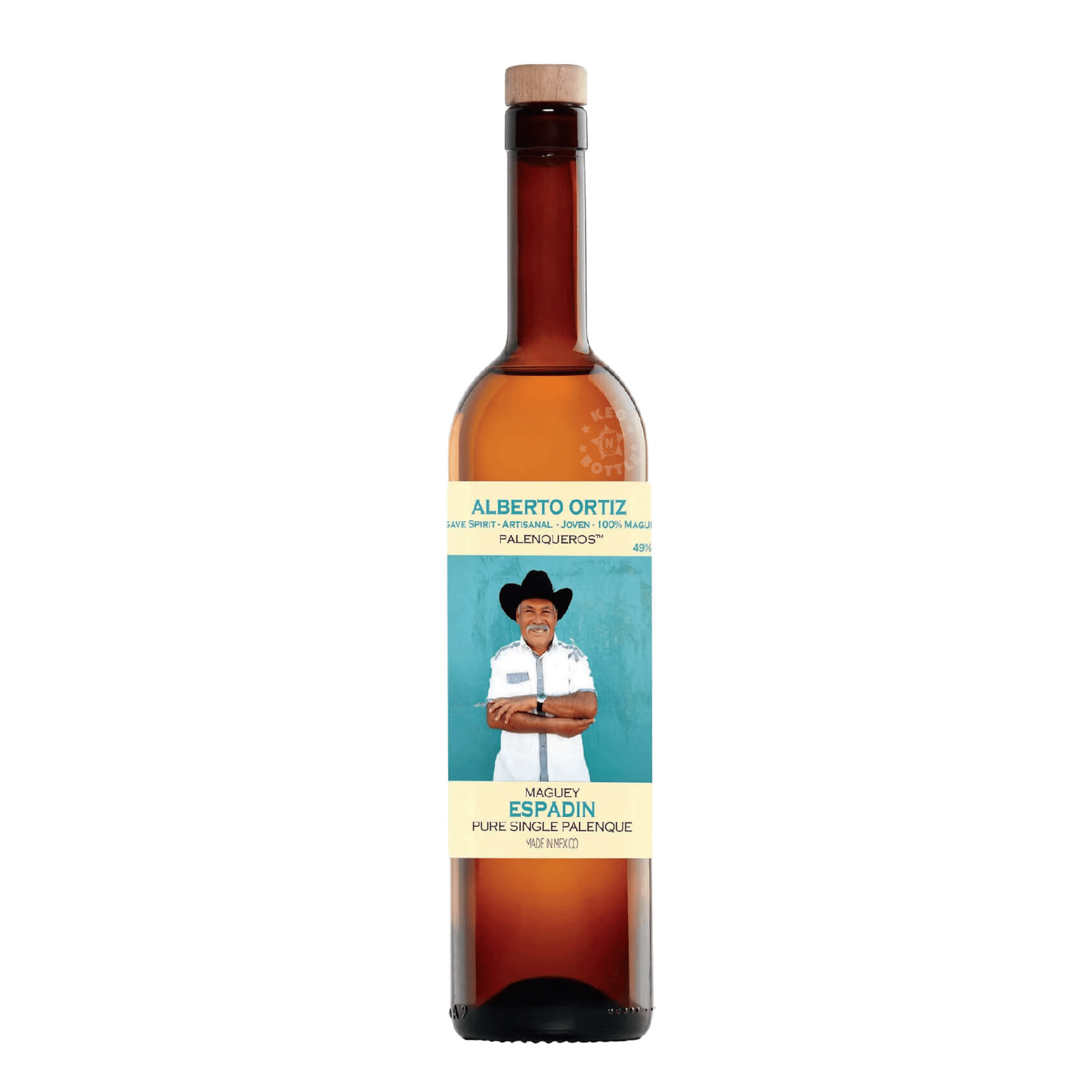 Palenqueros Alberto Ortiz Espadin Mezcal (750 ml)