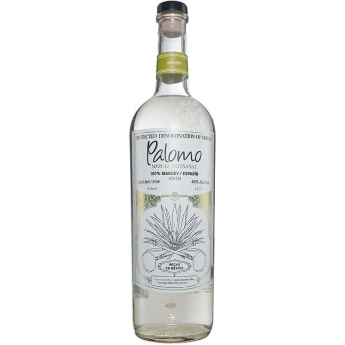 Palomo Mezcal Artesanal Joven Espadín (1L)