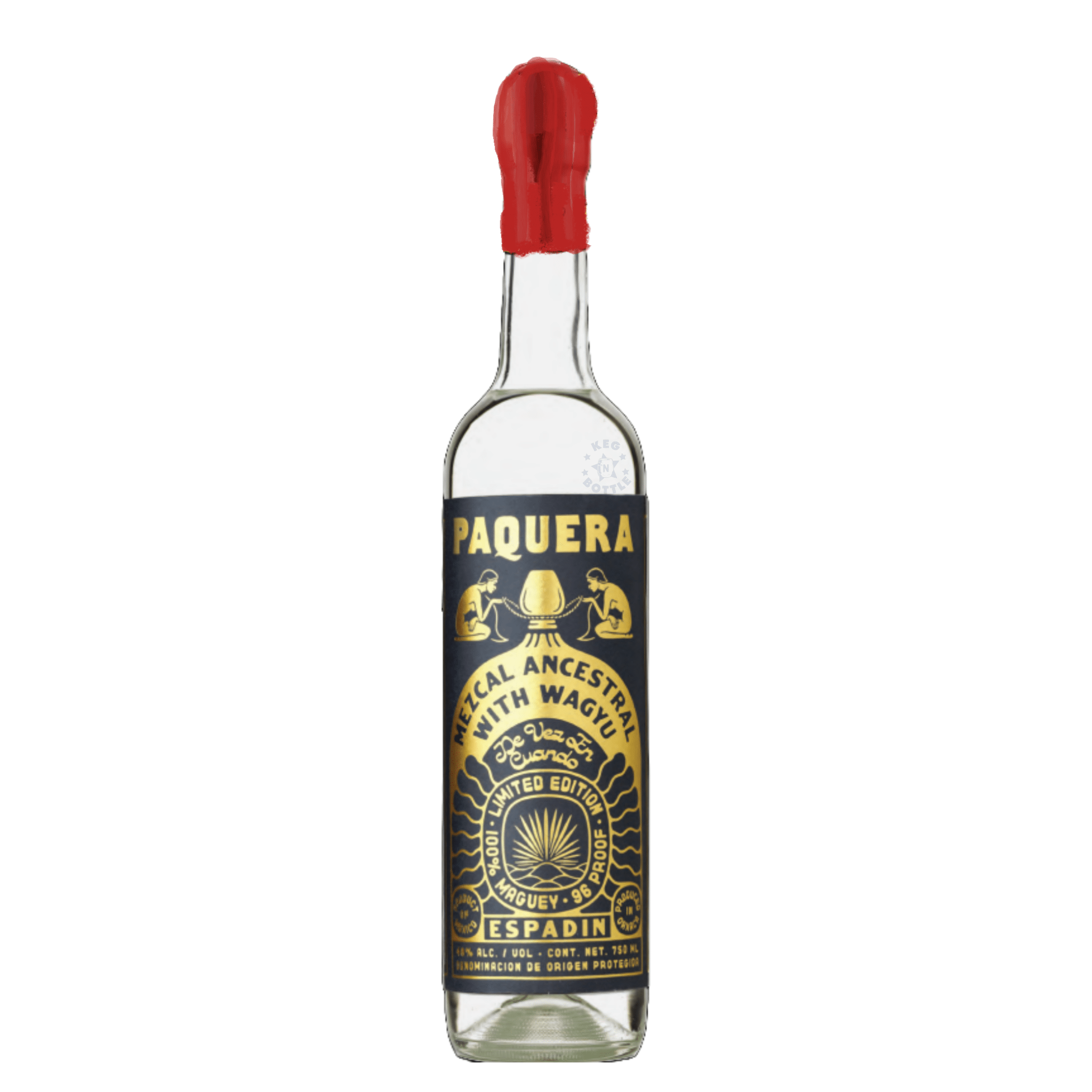 Paquera Espadin Ancestral Mezcal with Wagyu (750 ml)