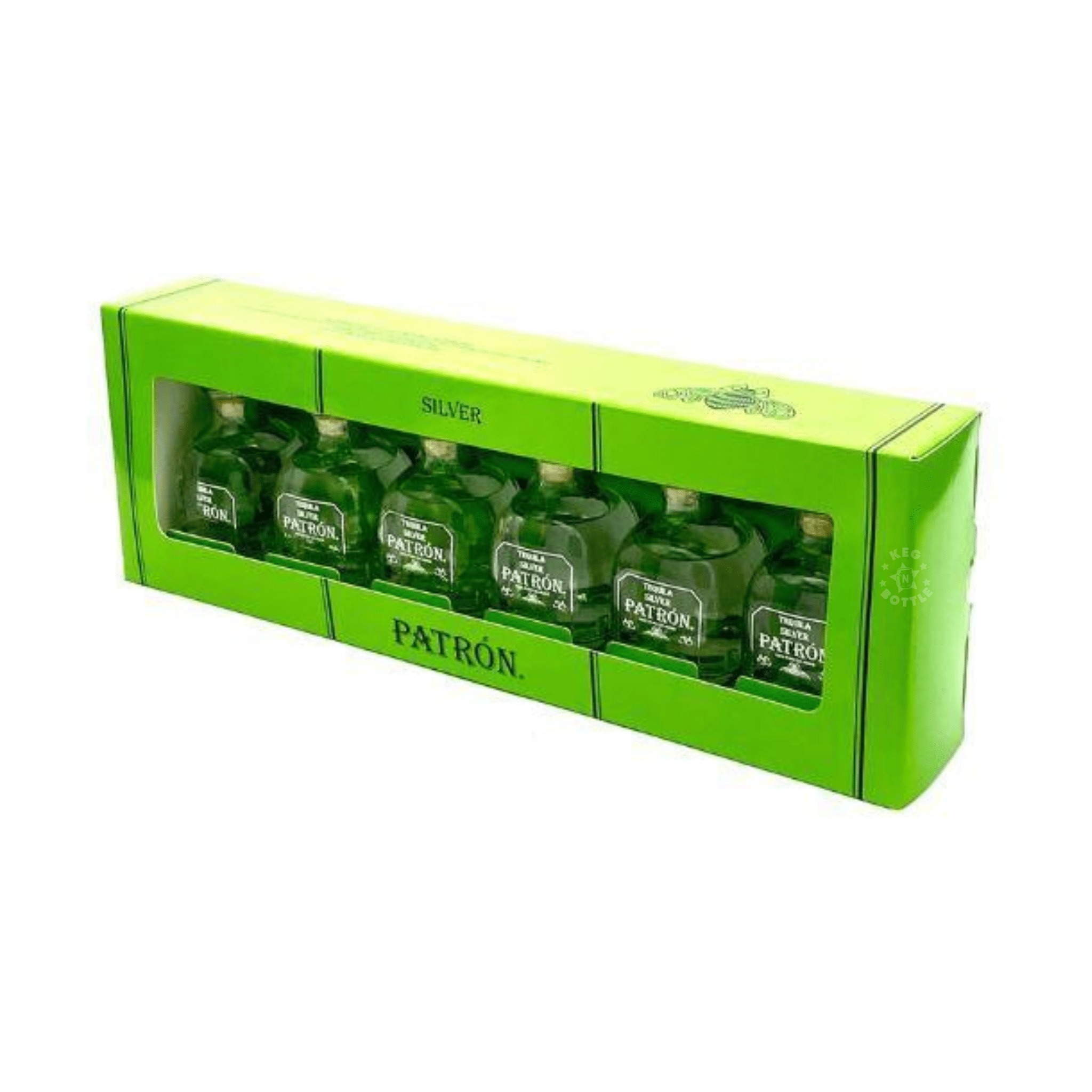 Patron Mini Silver Tequila (6 Pack)