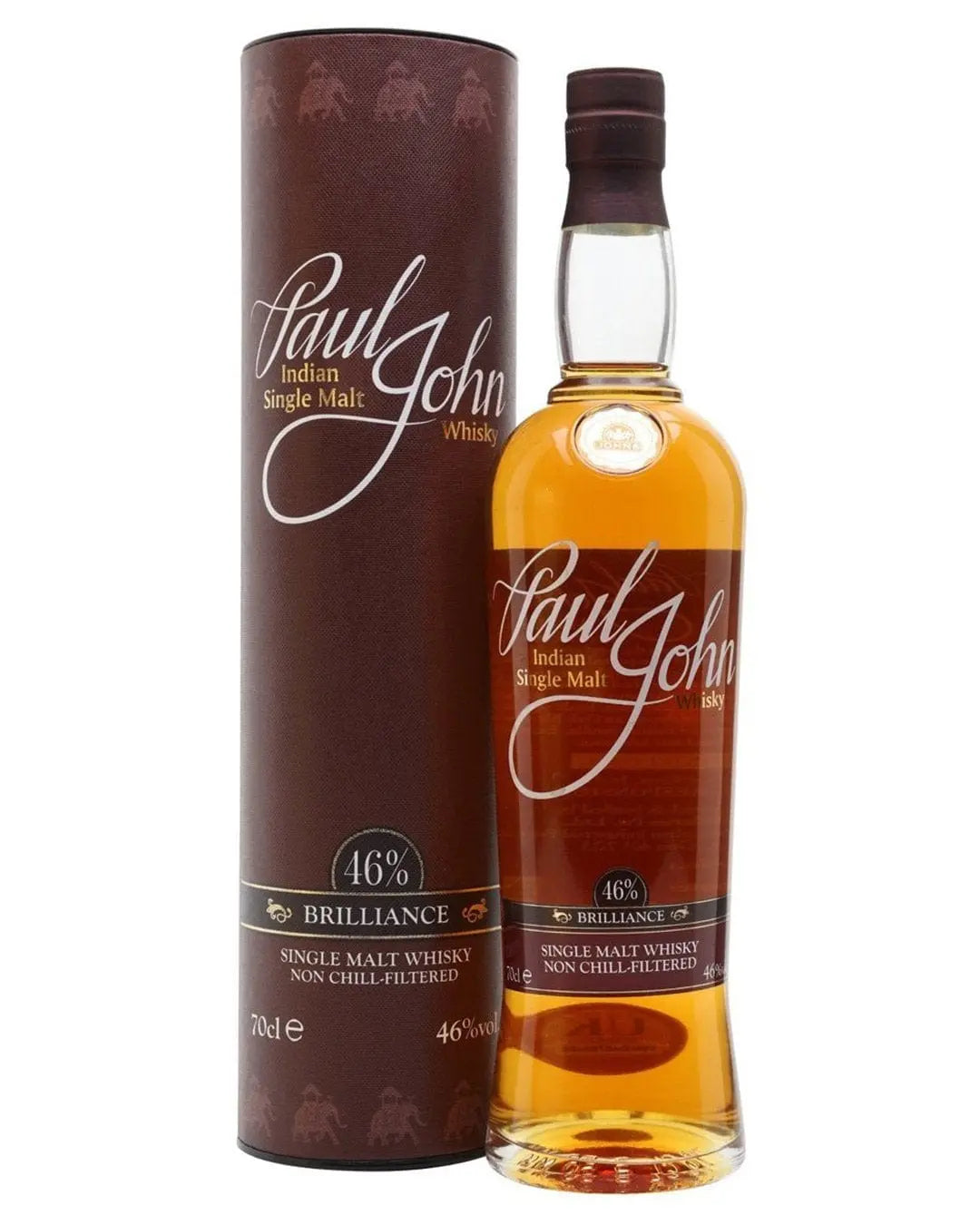 Paul John Brilliance Indian Single Malt Whisky, 70 cl