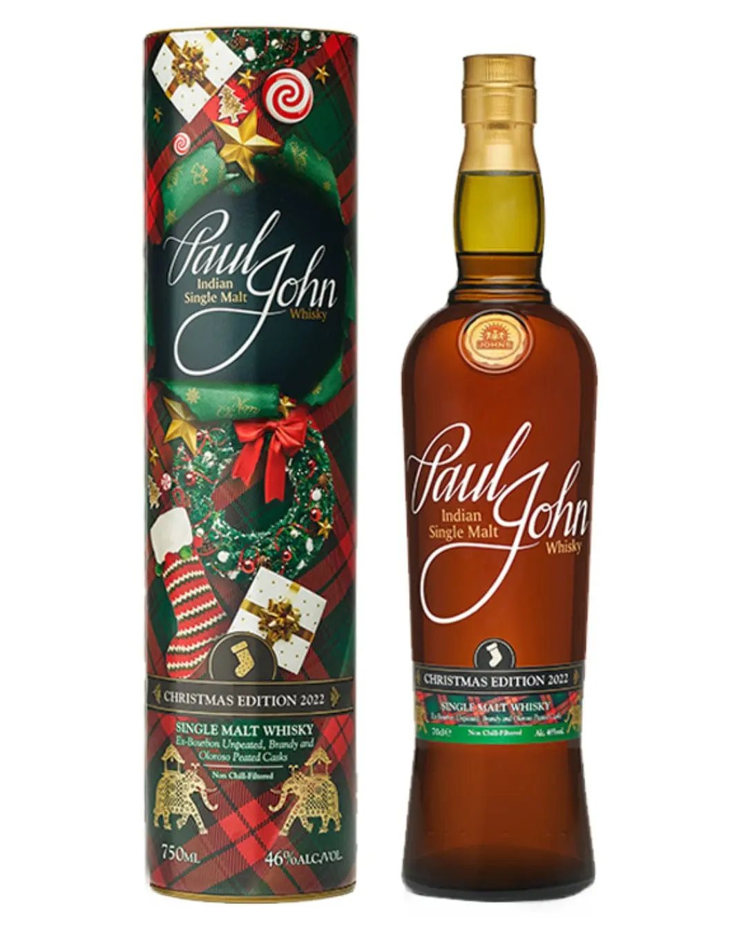 Paul John Christmas Edition 2022, 70 cl