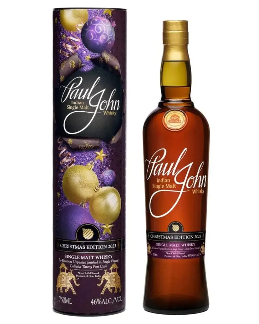 Paul John Christmas Edition Single Malt Whisky, 70 cl