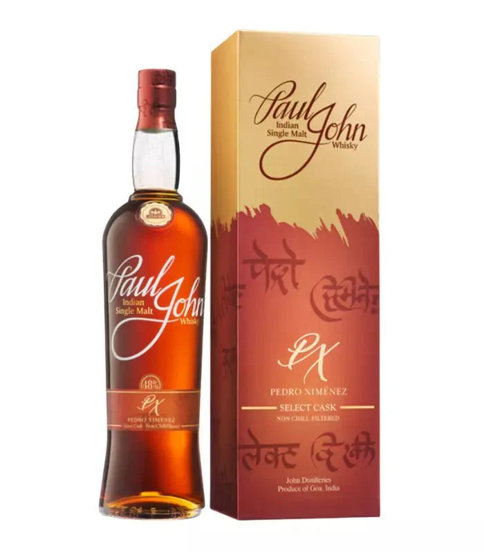 Paul John Pedro Ximenez Select Cask Indian Single Malt Whiskey (750 ml)
