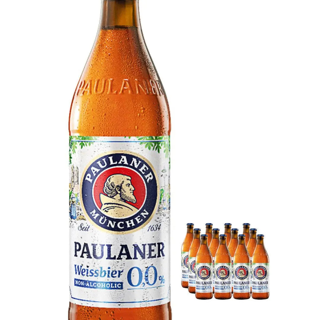 Paulaner Weisbier Alcohol Free Multipack, 12 x 500 ml