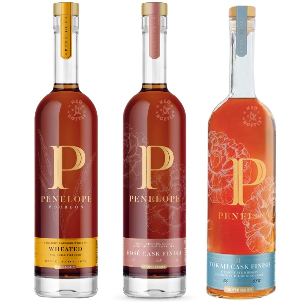 Penelope Cooper Series Tokaji 8 Year Straight Rye Combo Pack (3x750mL)