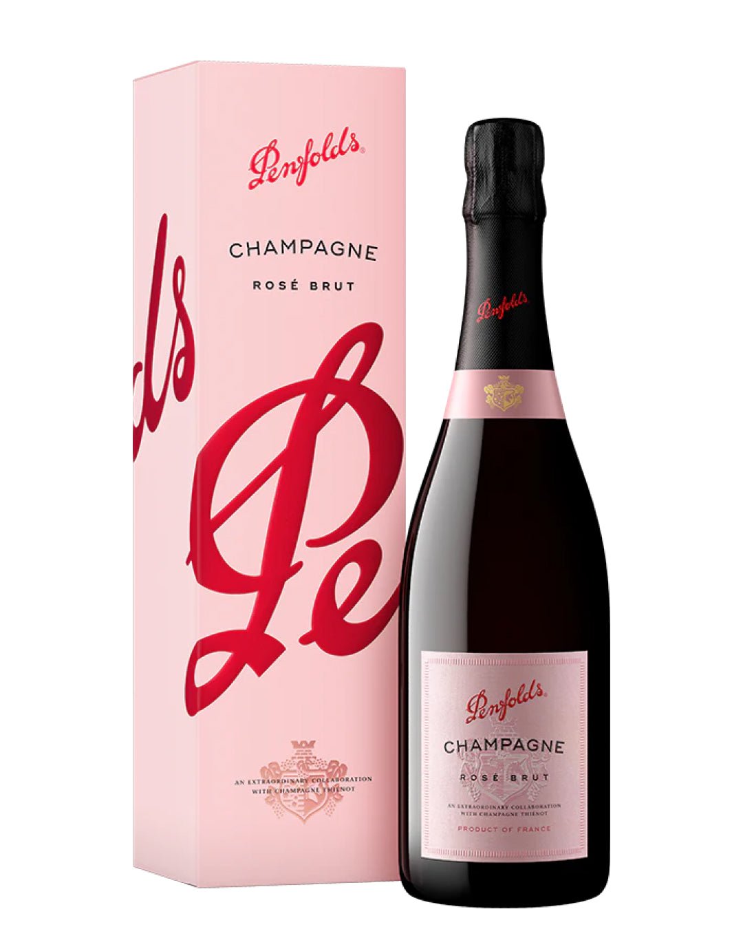 Penfolds x Champagne Thiénot Brut Rosé Gift Box, 75 cl