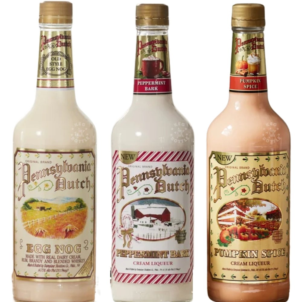 Pennsylvania Dutch Holiday Cream Liqueur Combo Pack (3 x 750 ml)