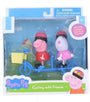 Peppa Pig - Figure Toy Set on a Bicycle Trip with Friend