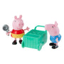 Peppa Pig - Ice Cream Seller Peppa and Her Brother George Figure Toy Set