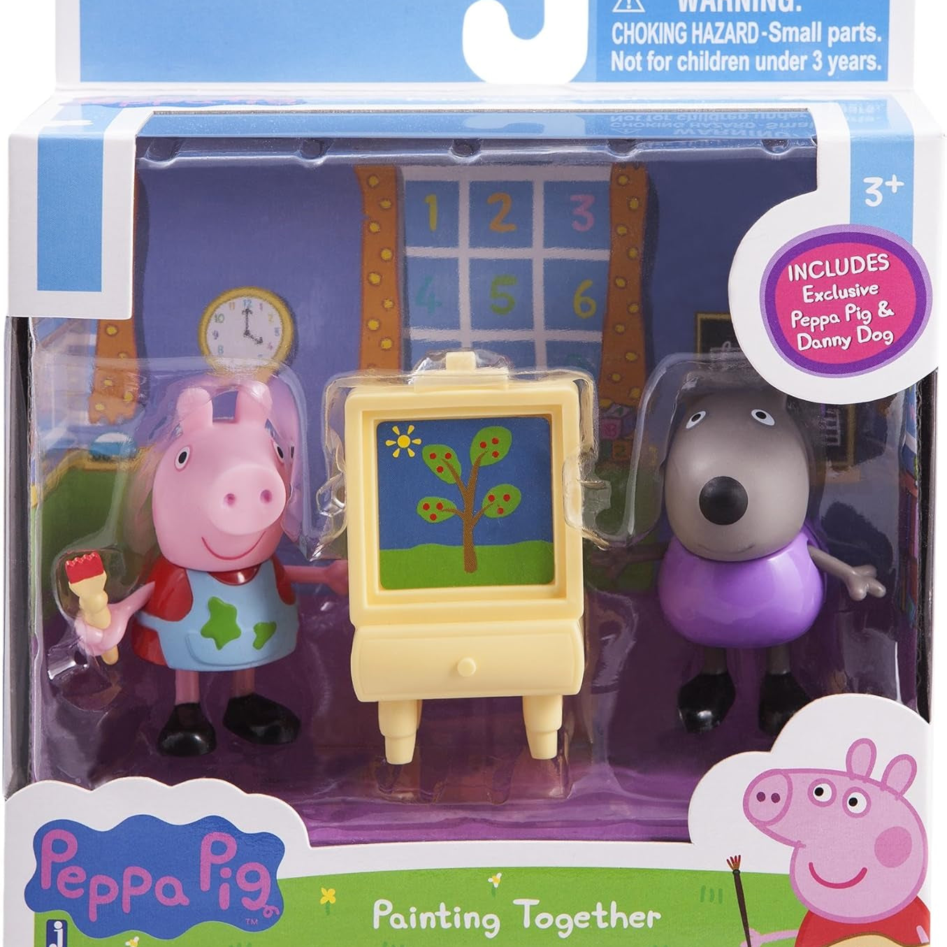 Peppa Pig - Peppa & Danny Dog Drawing Figure Toy Set
